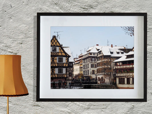 Photo Strasbourg Petite France sous la Neige