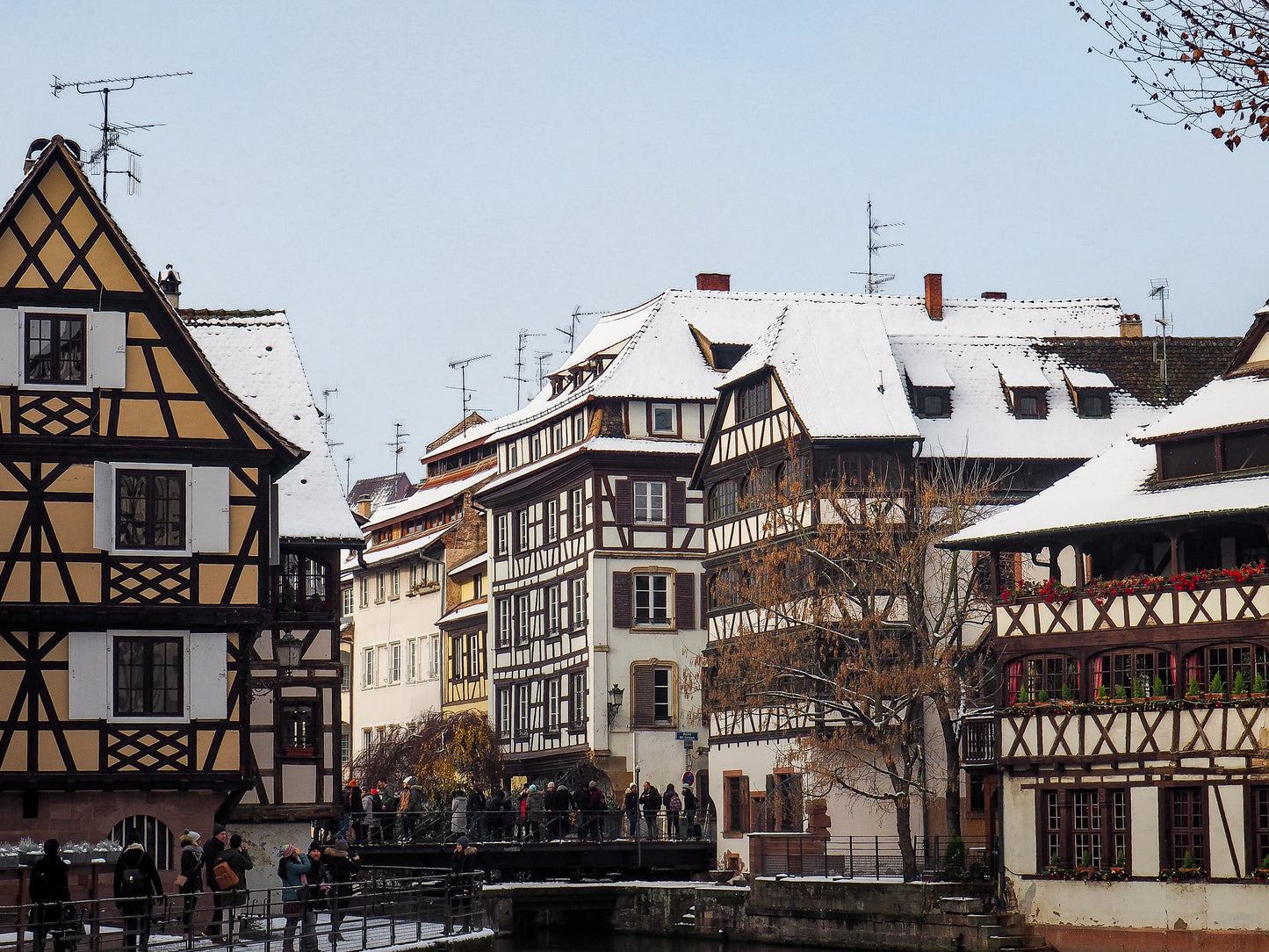 Photo Strasbourg Petite France sous la Neige