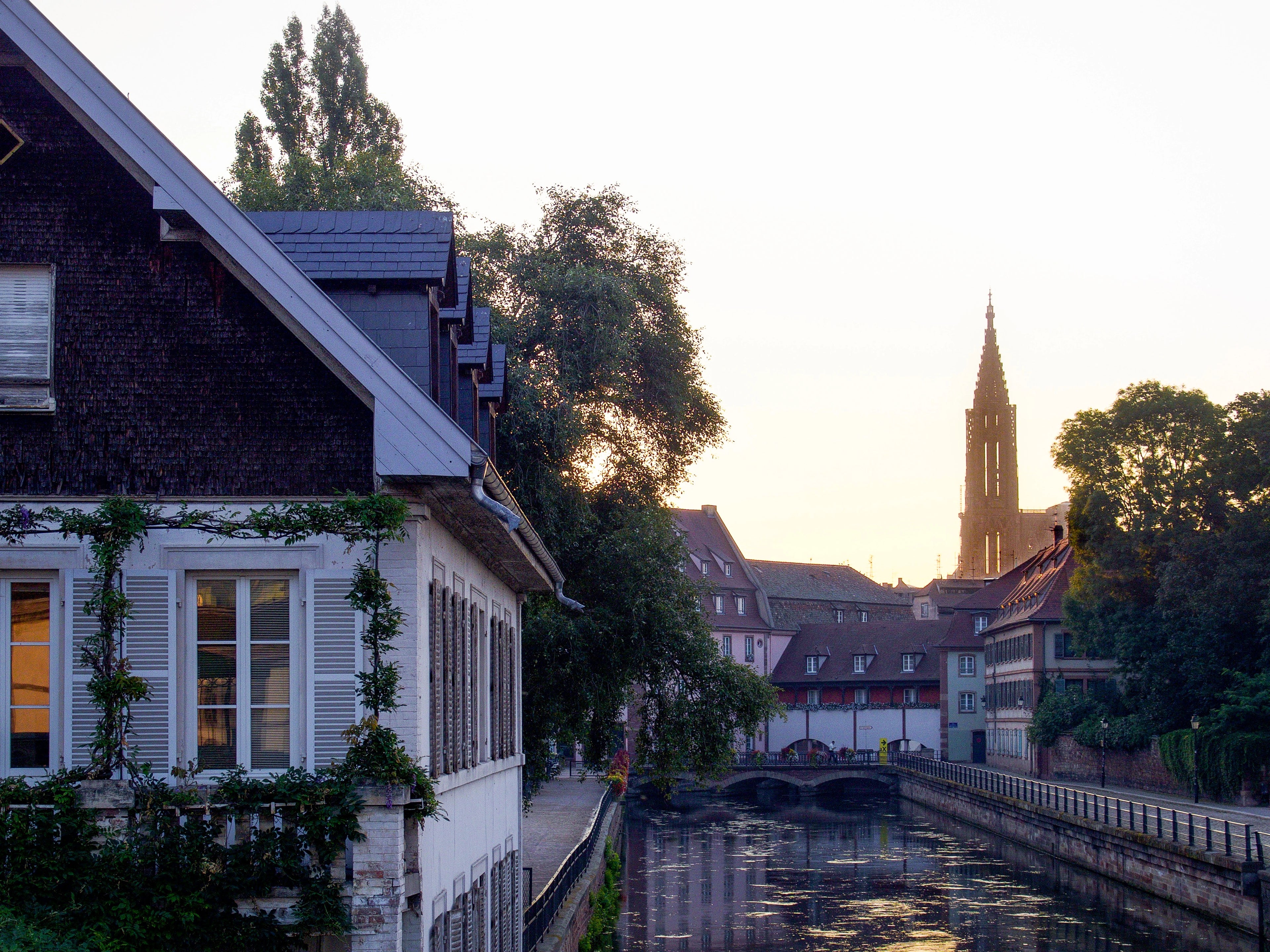 Photo de Strasbourg avec la Cathédrale
