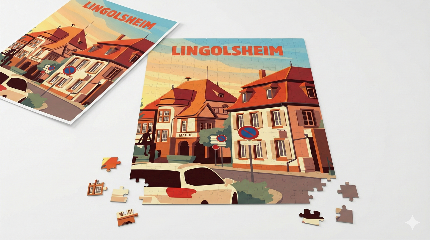 Puzzle Lingolsheim Mairie