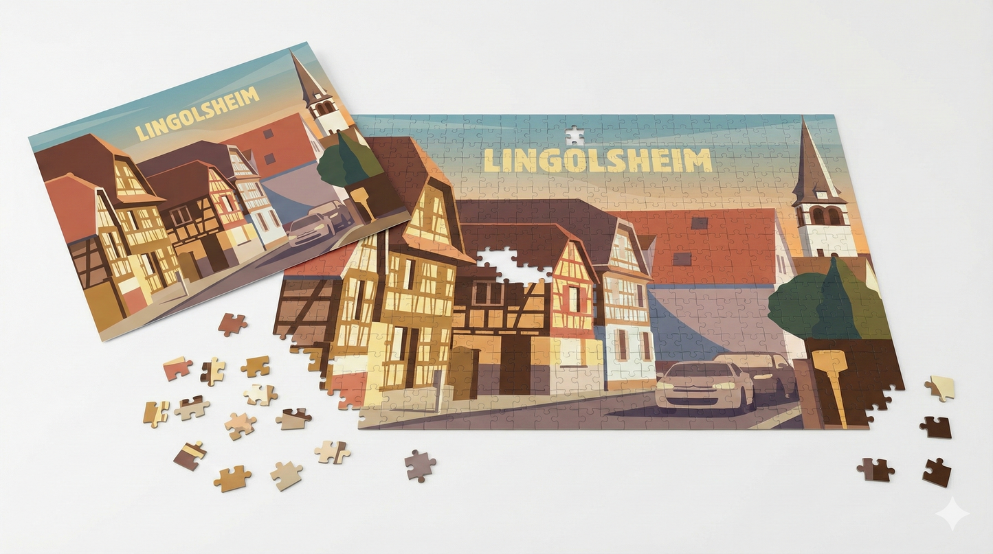 Puzzle Lingolsheim Rue du Château
