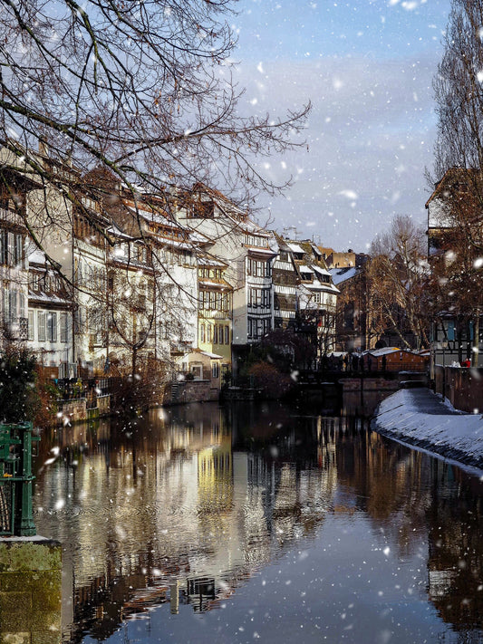 Photo Strasbourg Petite France sous la Neige